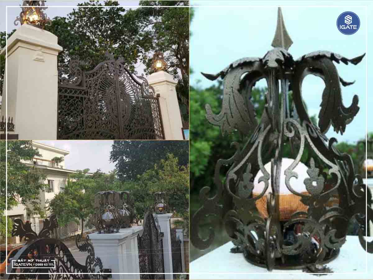 Đèn sắt nghệ thuật